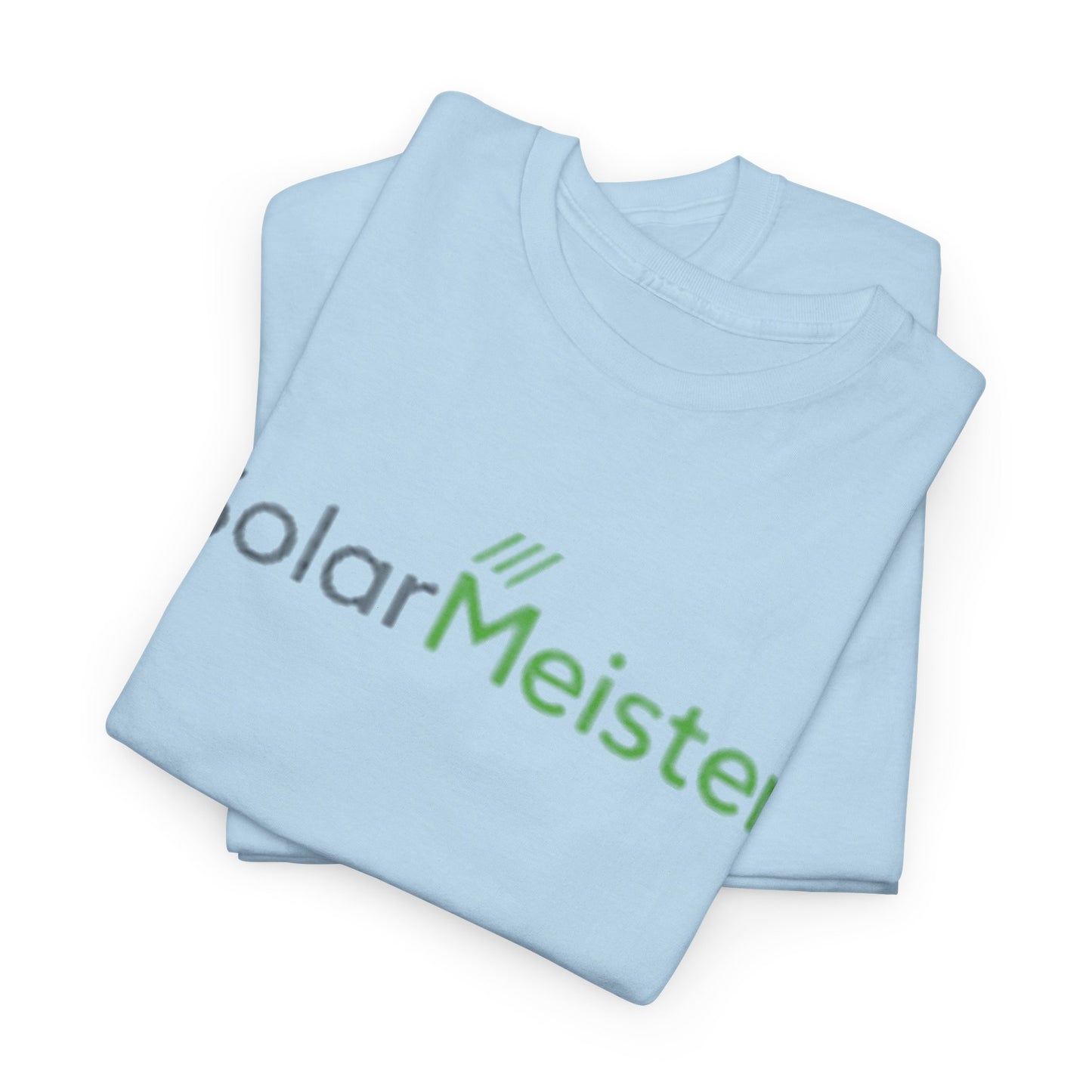 SolarMeister Logo-T-Shirt – Nachhaltiges Solar-Branding auf der Vorderseite