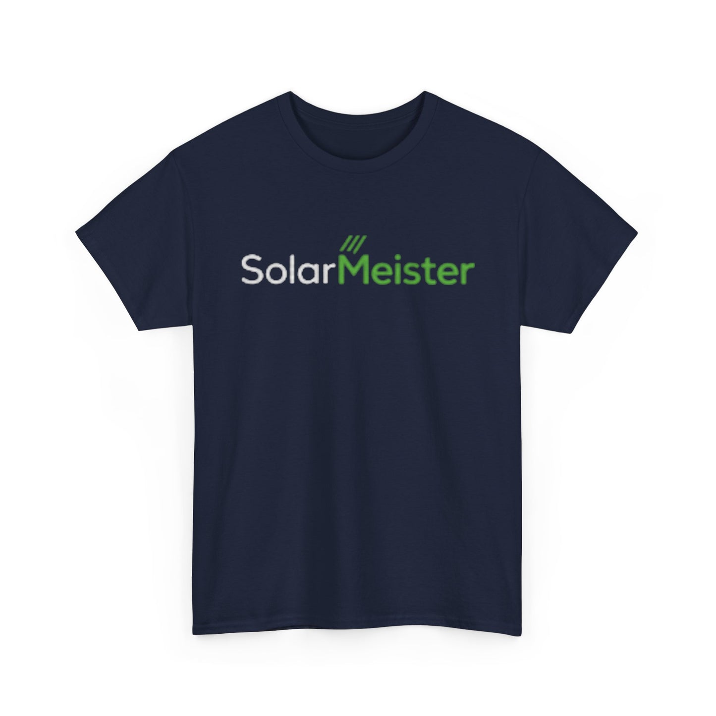 SolarMeister Logo-T-Shirt – Nachhaltiges Solarunternehmen-T-Shirt – Dunkles Shirt