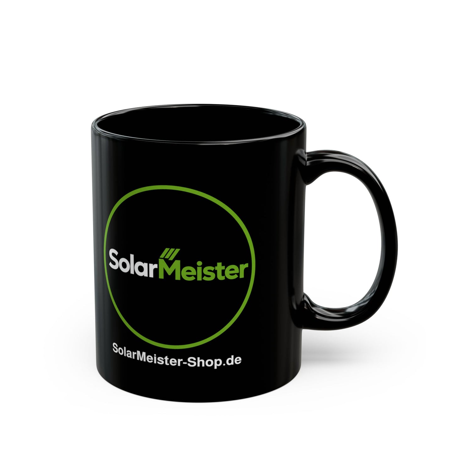 Copy of Copy of SolarMeister Black Coffee Mug – 11oz/15oz Logo Ceramic Cup