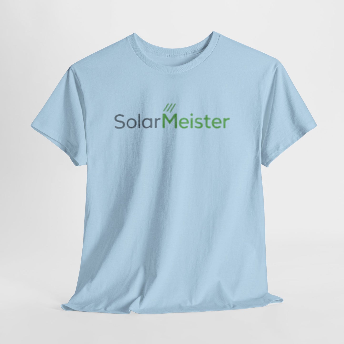 SolarMeister Logo-T-Shirt – Nachhaltiges Solar-Branding auf der Vorderseite