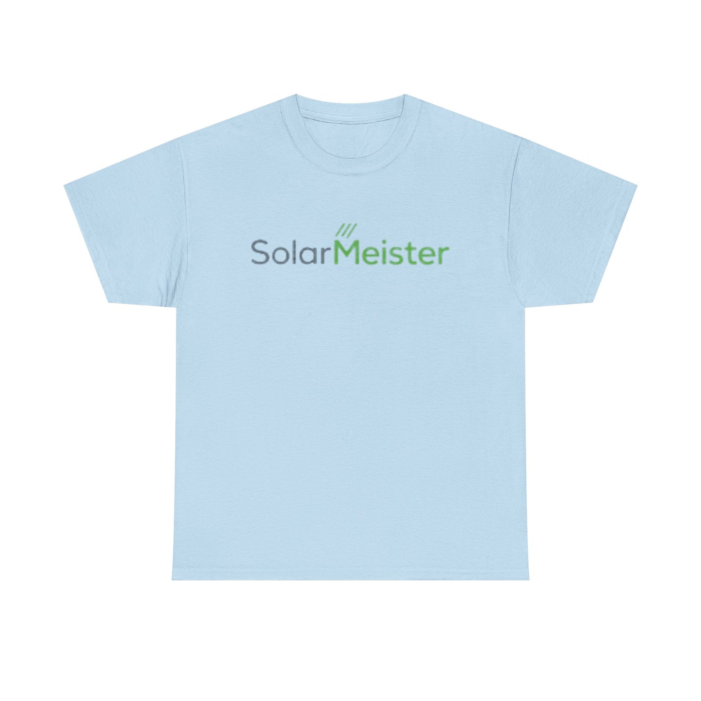 SolarMeister Logo-T-Shirt – Nachhaltiges Solar-Branding auf der Vorderseite
