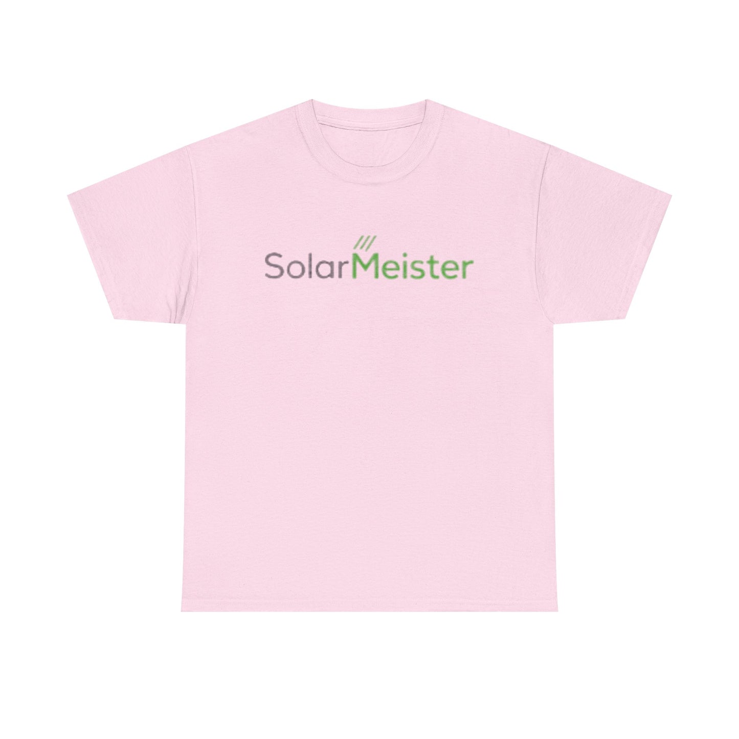 SolarMeister Logo-T-Shirt – Nachhaltiges Solar-Branding auf der Vorderseite