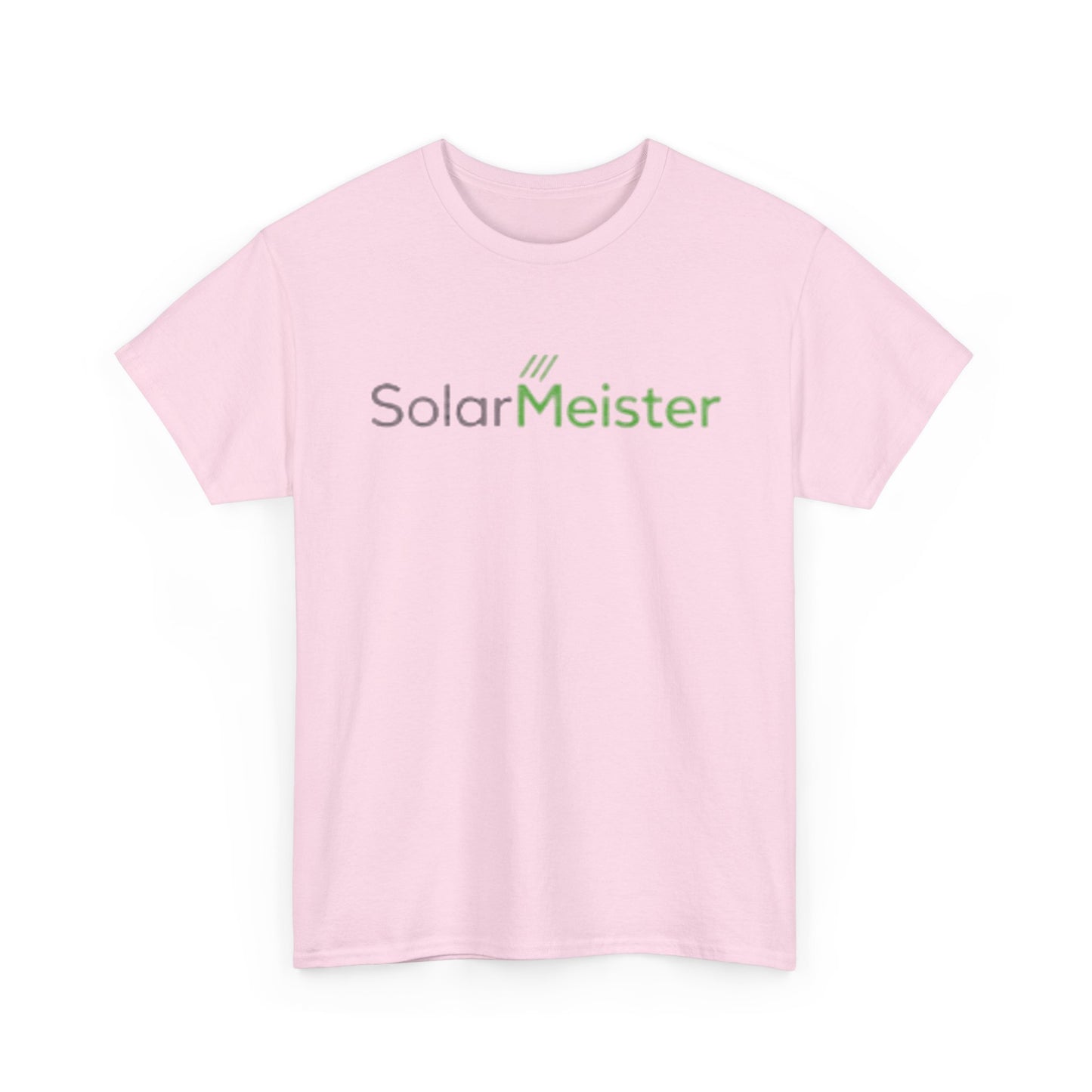 SolarMeister Logo-T-Shirt – Nachhaltiges Solar-Branding auf der Vorderseite