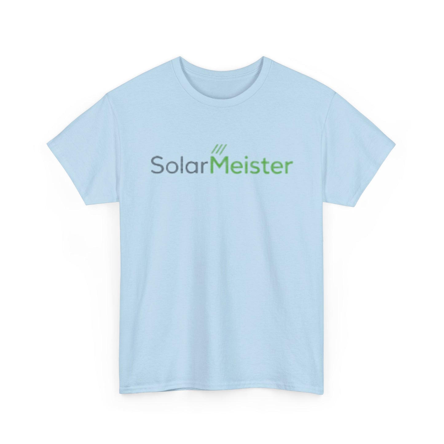 SolarMeister Logo-T-Shirt – Nachhaltiges Solar-Branding auf der Vorderseite
