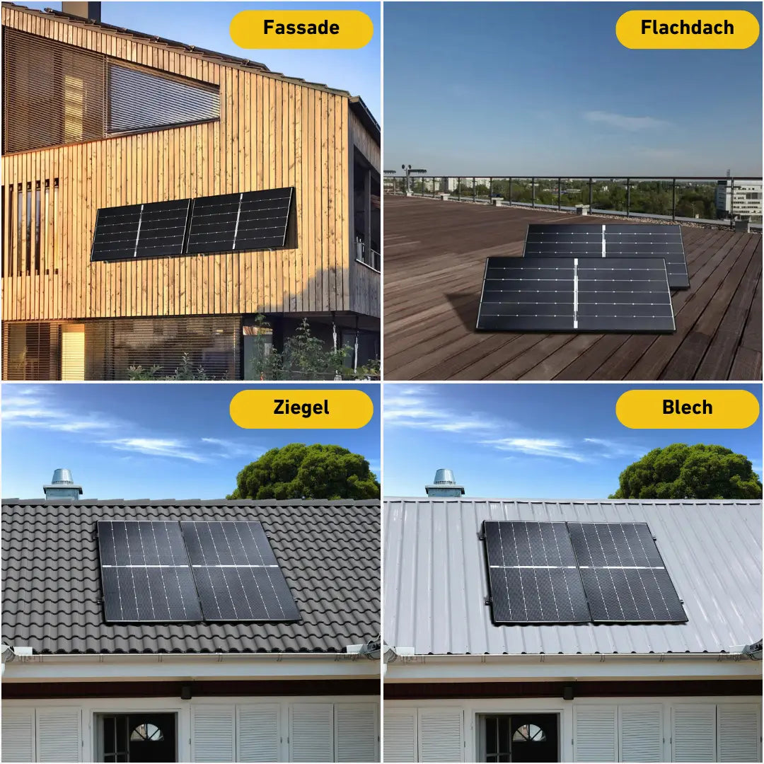 Basic 900 Pro mit Anker SOLIX Solarbank 3 – Solarmodule und Systemkomponenten